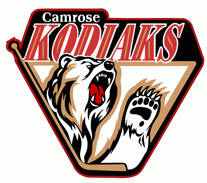 Camrose Kodiaks 1997-Pres Primary Logo iron on heat transfer